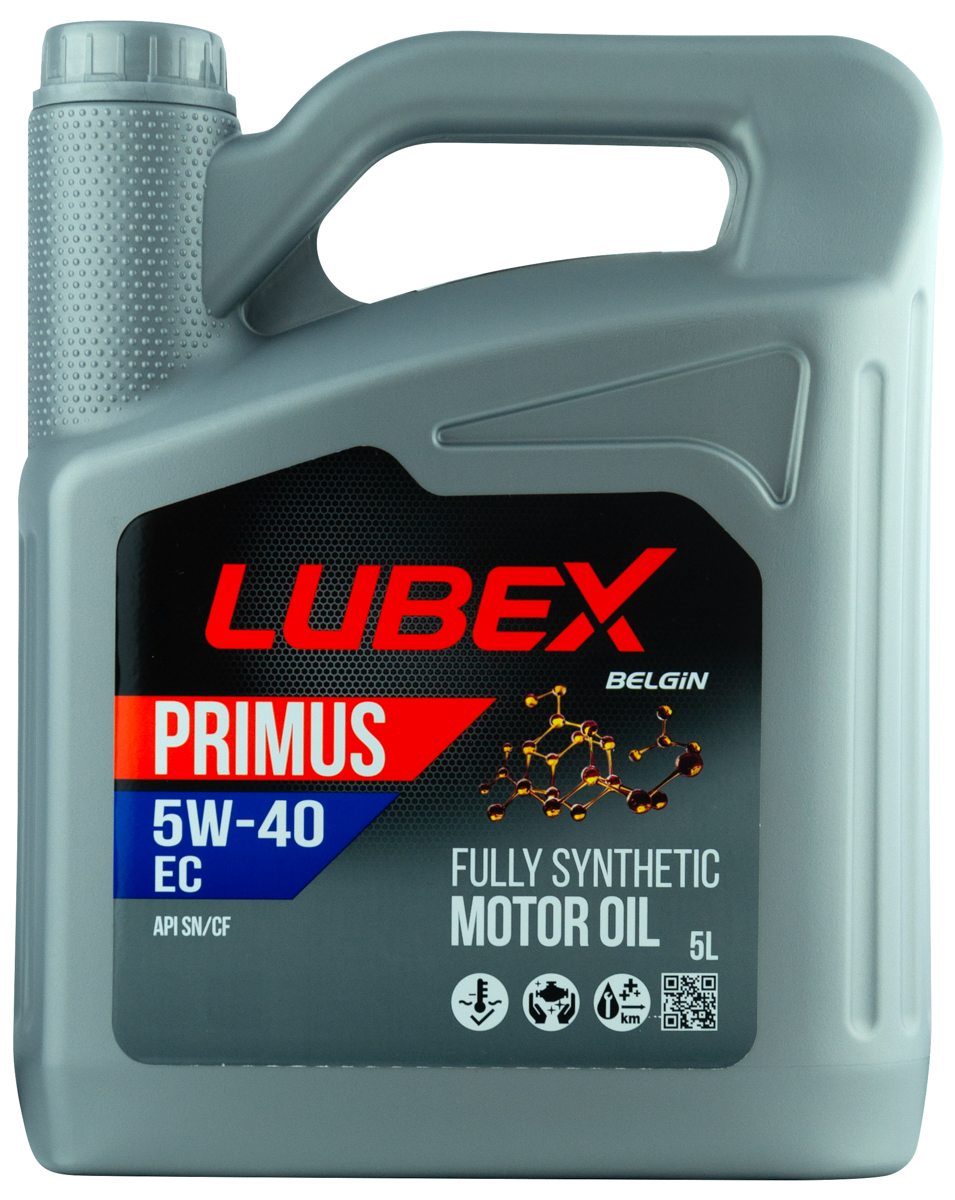 L034-1312-0405 LUBEX Синт. мот.масло PRIMUS EC 5W-40 (5л)