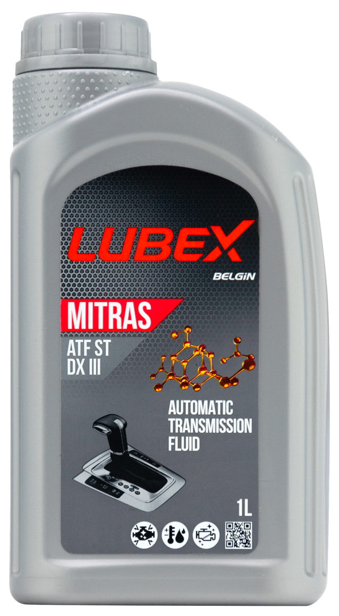 L020-0876-1201 LUBEX Синт. транмиссионное масло д/АКПП MITRAS ATF ST DX III (1л)