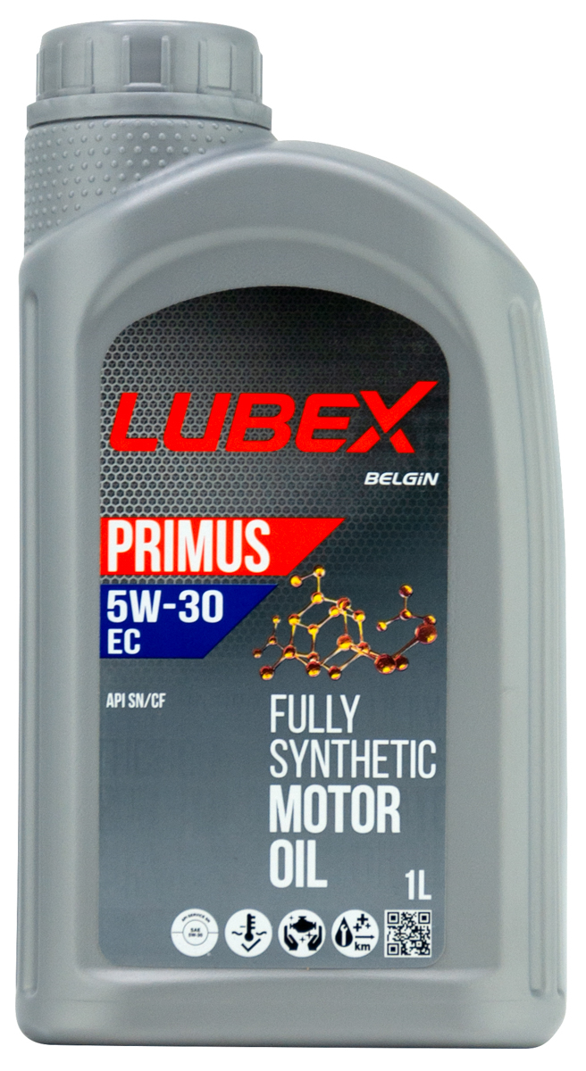 L034-1310-1201 LUBEX Синт. моторное масло PRIMUS EC 5W-30 SN (1л)