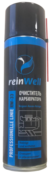 3236 ReinWell Очиститель карбюратора RW-33 (0,5л) таврида ойл