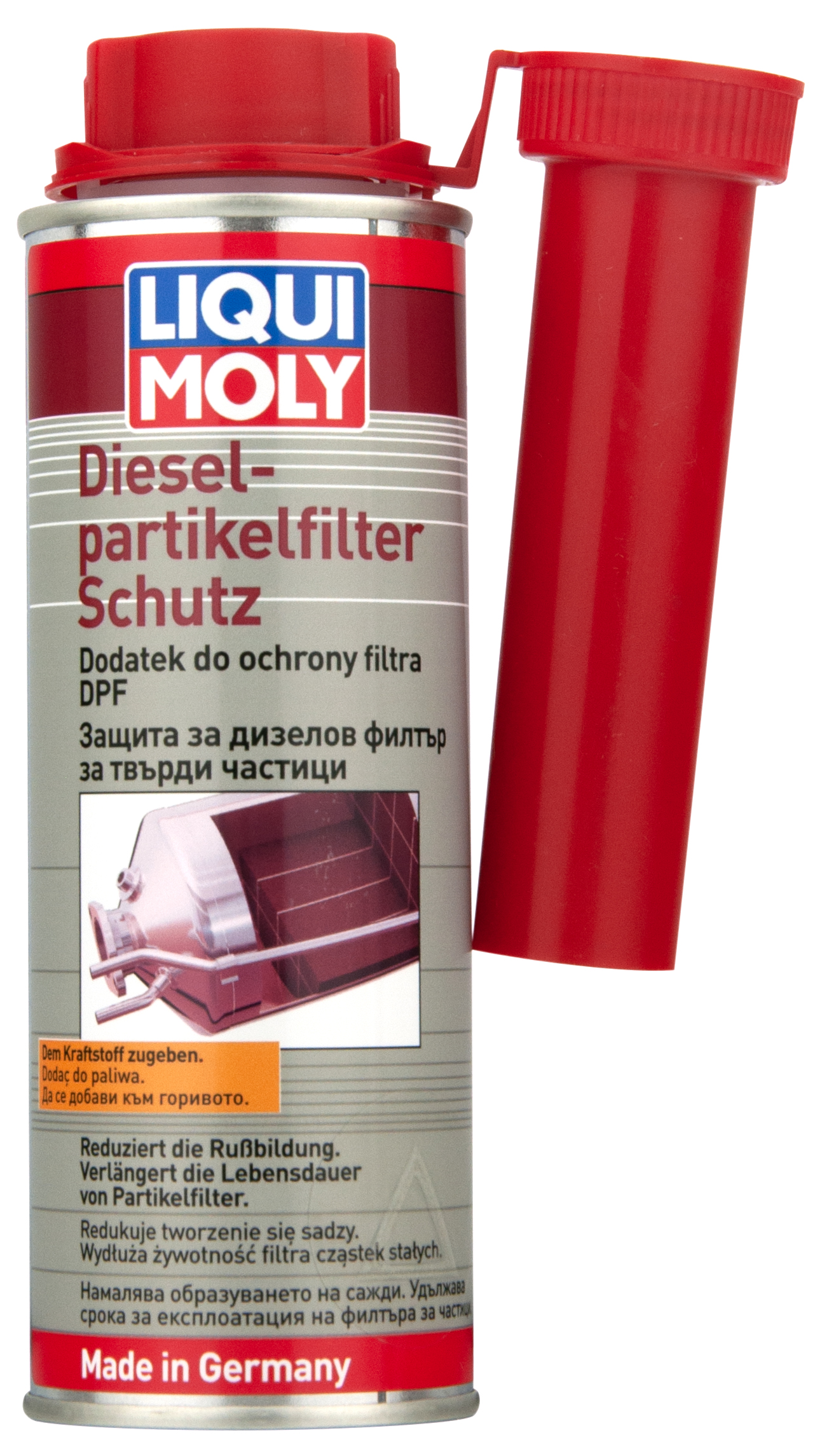 LM 2298 Присадка для очистки сажевого фильтра Diesel Partikelfilter Schutz 0,25л