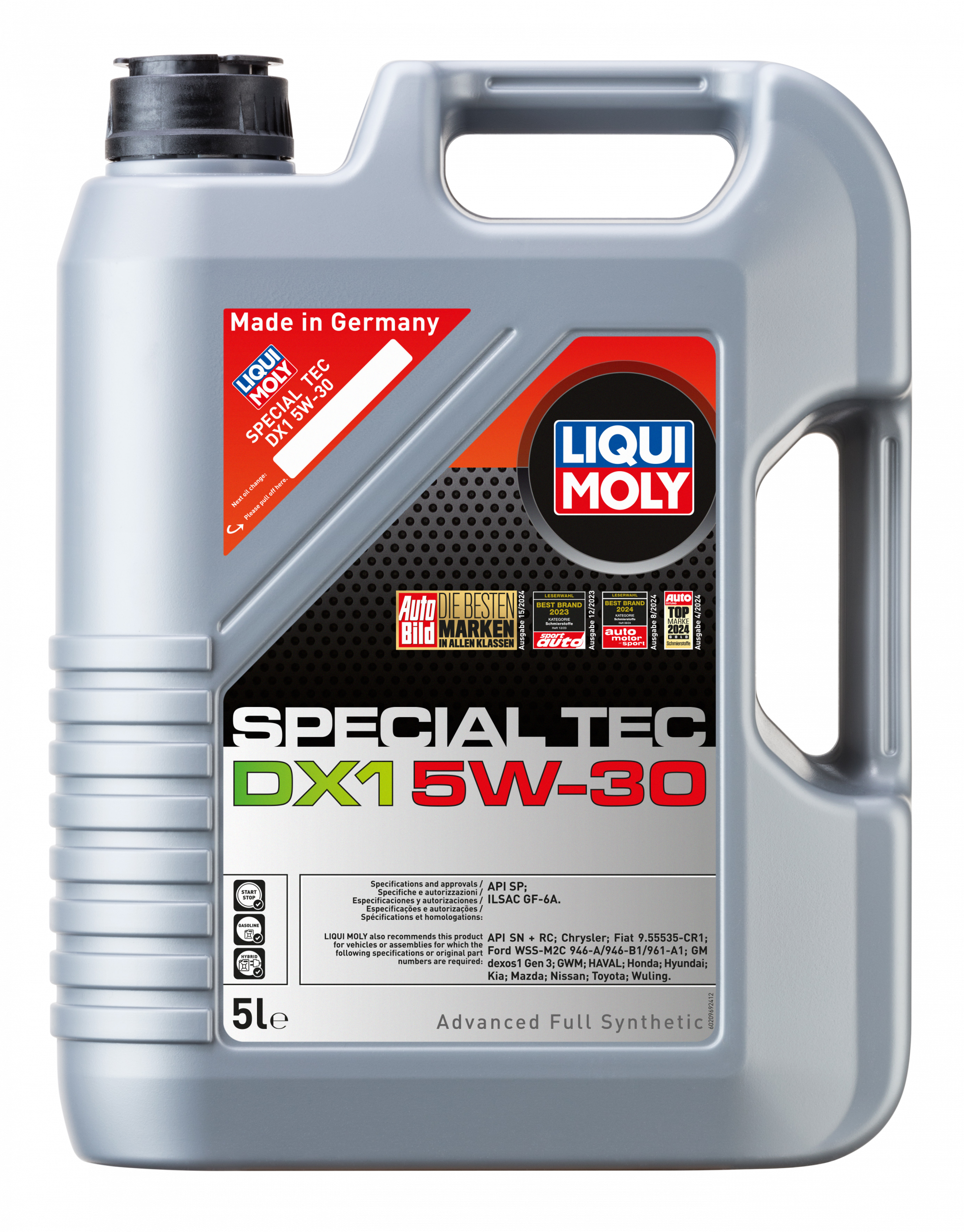 LM 20969 Синтетическое моторное масло Special Tec DX1 5W-30 5л